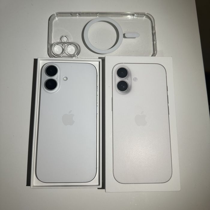 iPhone 16 White Alb 5G Garantie, 128 GB Ca Noi