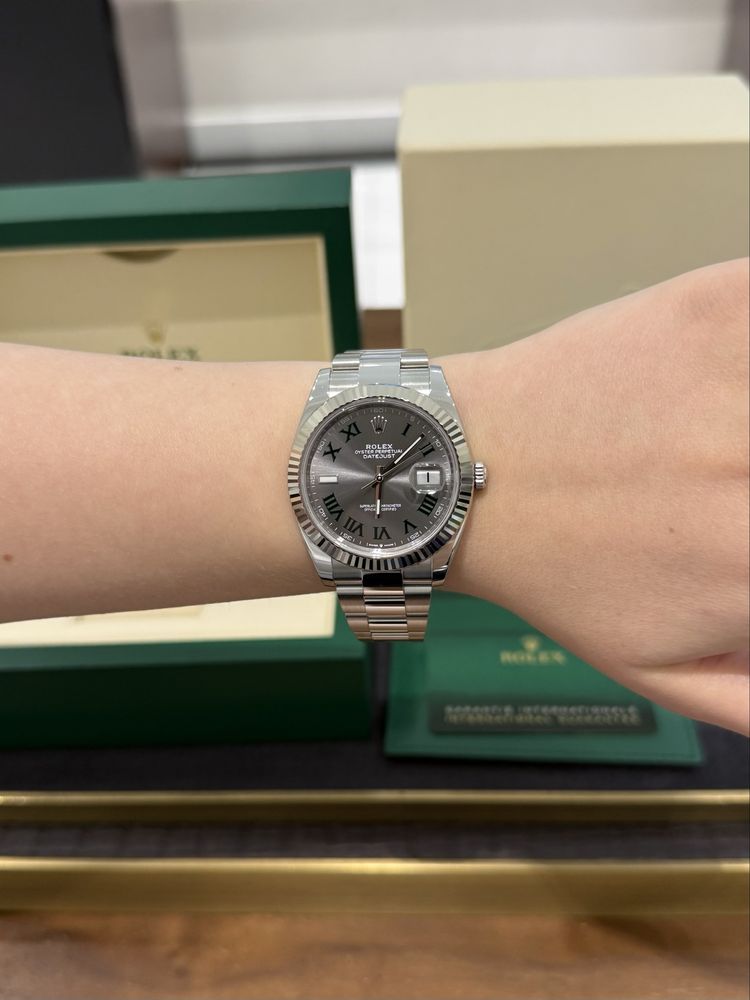 Rolex Datejust 41mm Steel and White Gold 126334 Wim