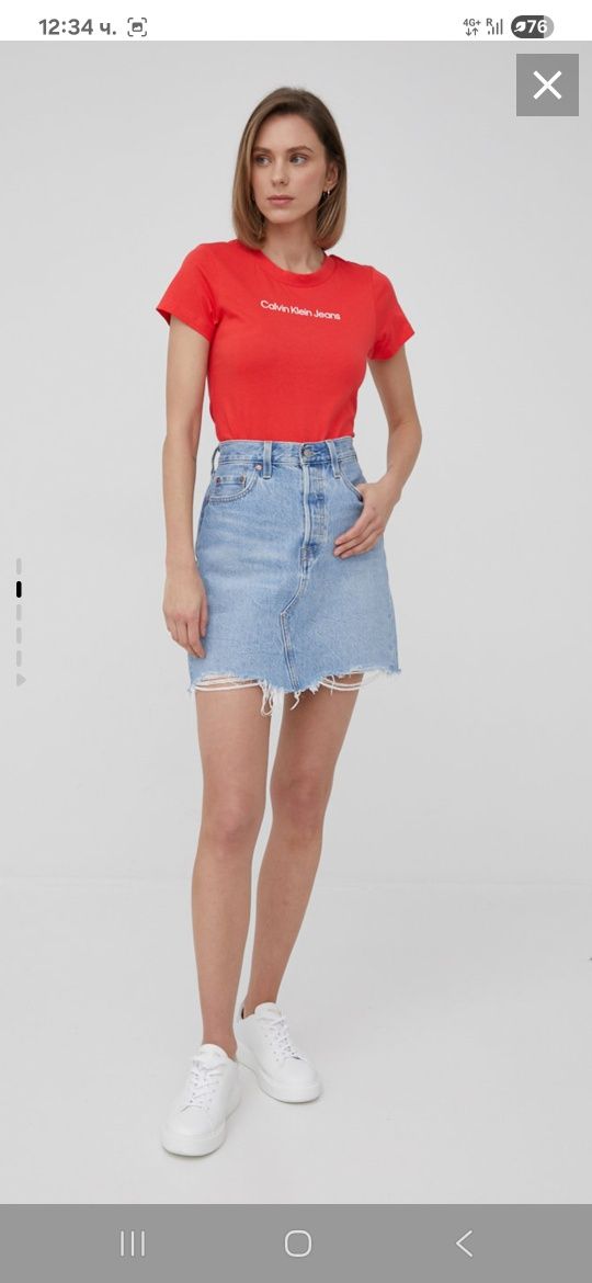 Дамска тениска Calvin Klein Jeasn