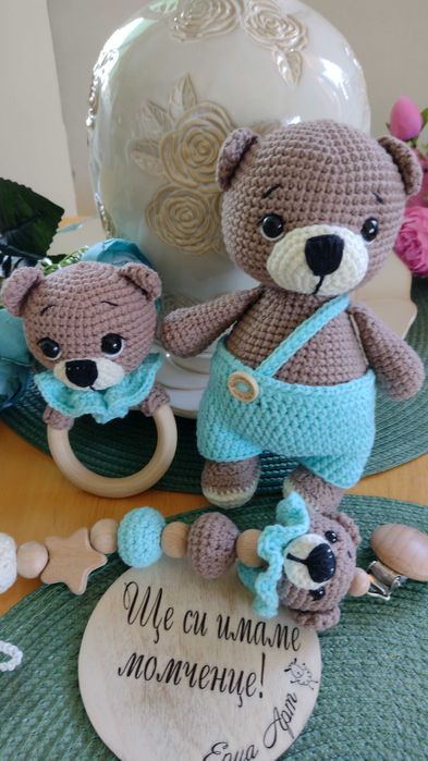 Ръчно плетена играчки