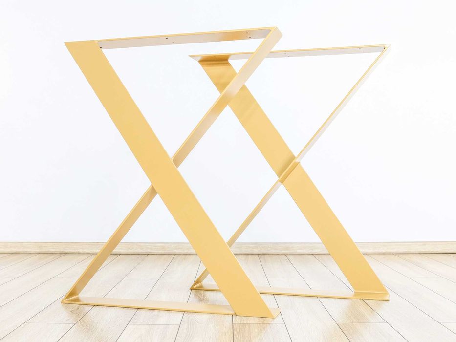 Метални крака за бюро, трапезна маса, Цената е за 1бр.