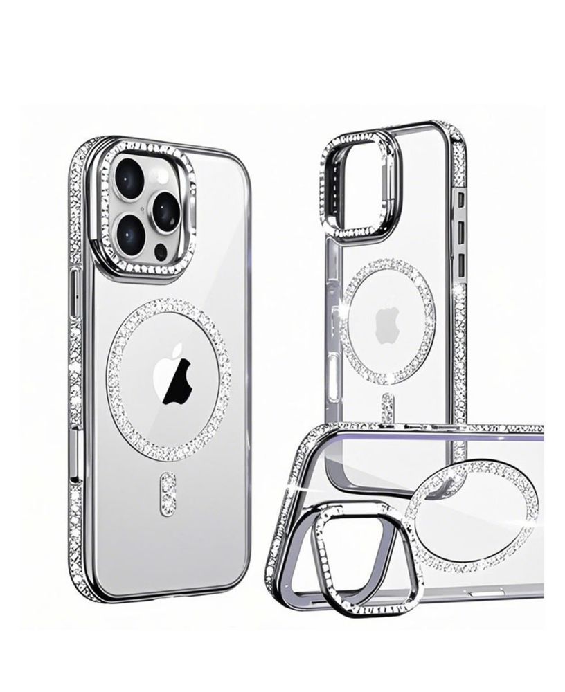 Iphone 16 / 16 PLUS 16 PRO 16 PRO MAX Husa Magsafe Luxury Suport Folie