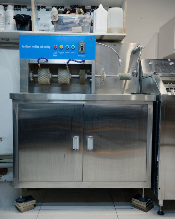 Профессиональная раковина(комбайн) для химчистки обуви