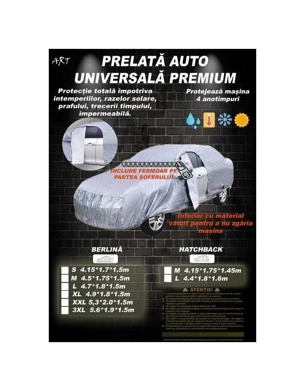 Husa prelata auto PREMIUM pt orice masina S,M,L,XL,XXL impermeabila