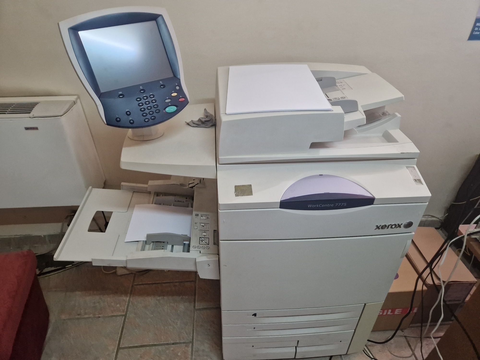 Imprimanta multifuncțională laser Xerox, 7755 wc, stare buna