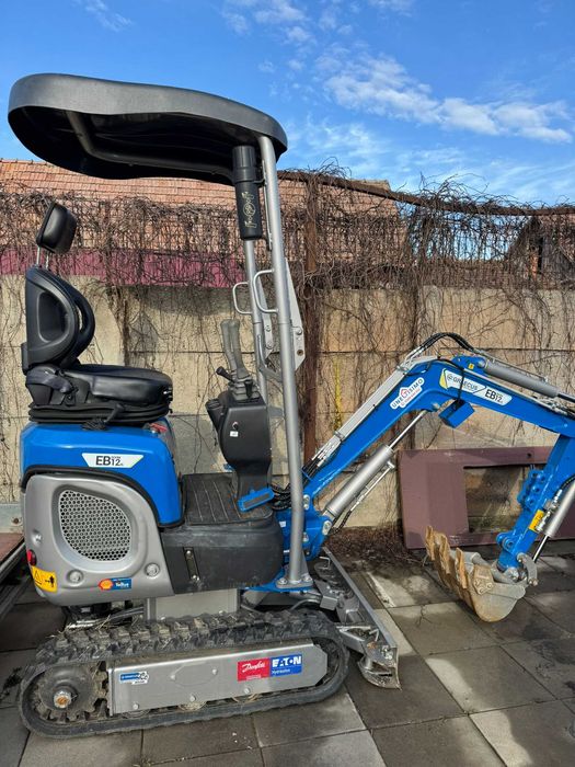 Miniexcavator 1.2 tone, 2025, Motor KUBOTA Diesel, în garanție.