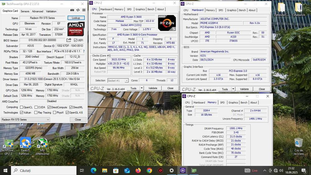 Calculator  pc  ryzen 5 3600 rx 470 4gb
