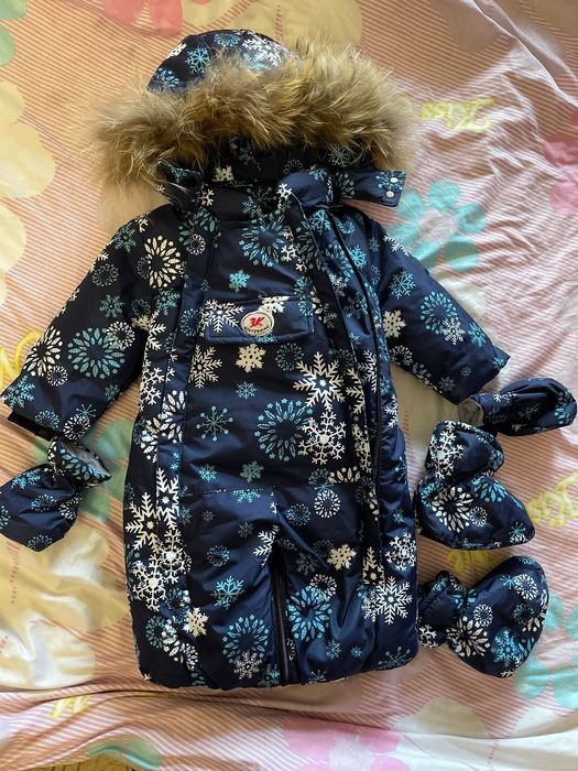 Зимние детские комбинезоны