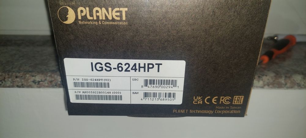 Switch Poe Planet IGS-624HPT