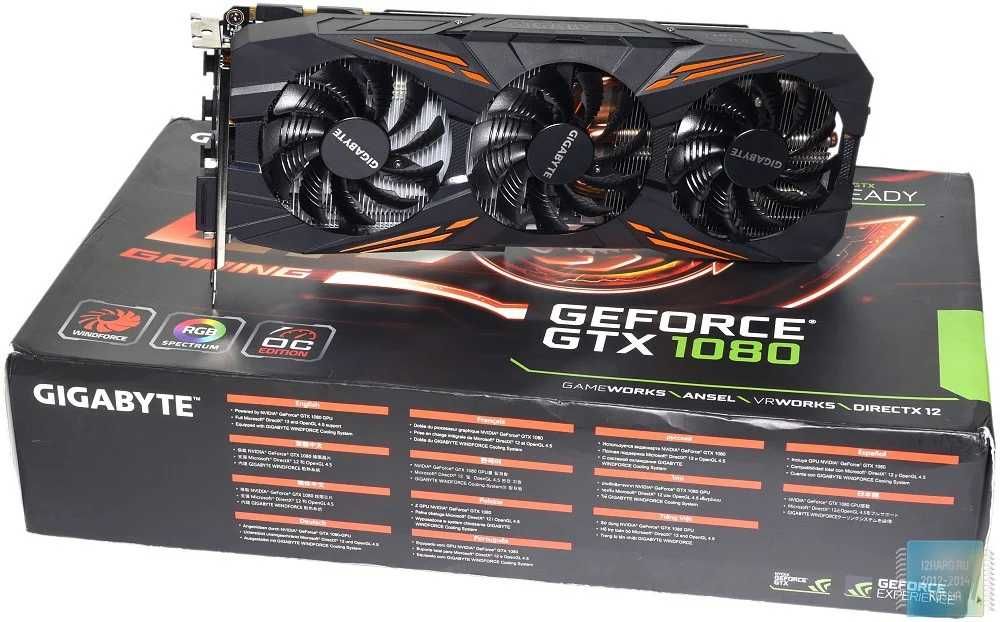 Видеокарта Gigabyte GeForce GTX 1080