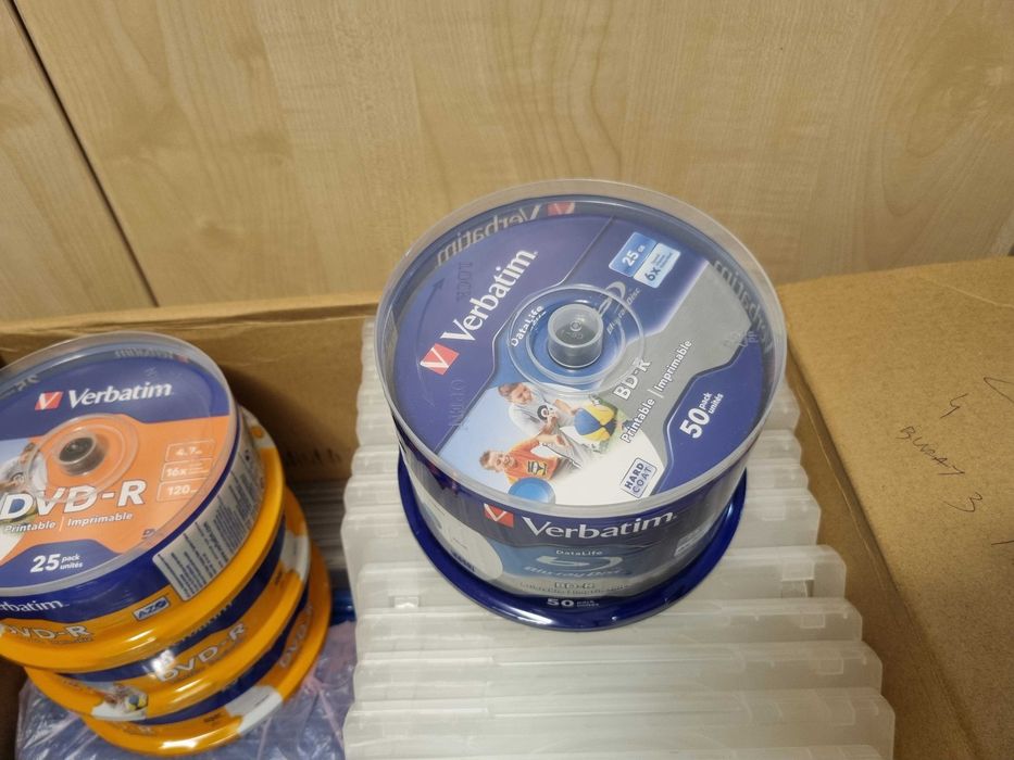 Discuri Verbatim printabile si carcase