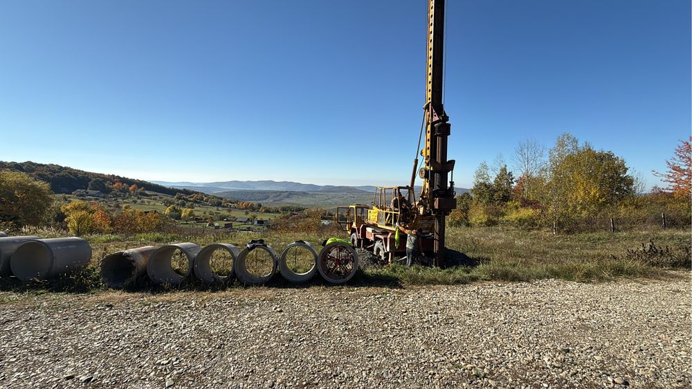 Foraje profesionale fantani si piloni