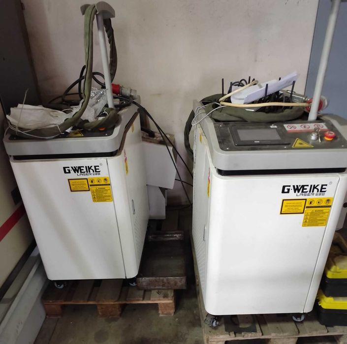 Vand aparate laser sudura/curatare 2kW