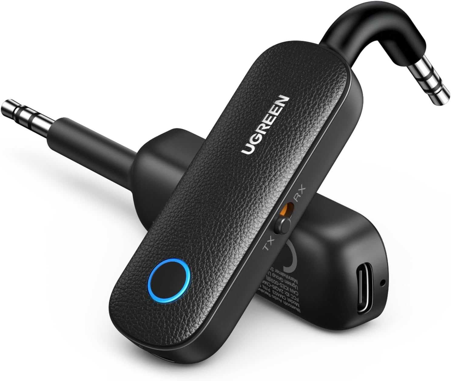 Bluetooth адаптер UGREEN 2в1 TX/RX за кола, телевизор и слушалки