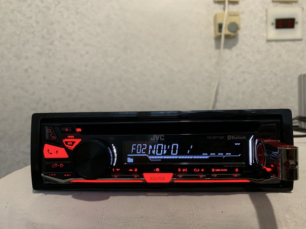 Авто Cd JVC Bluetooth