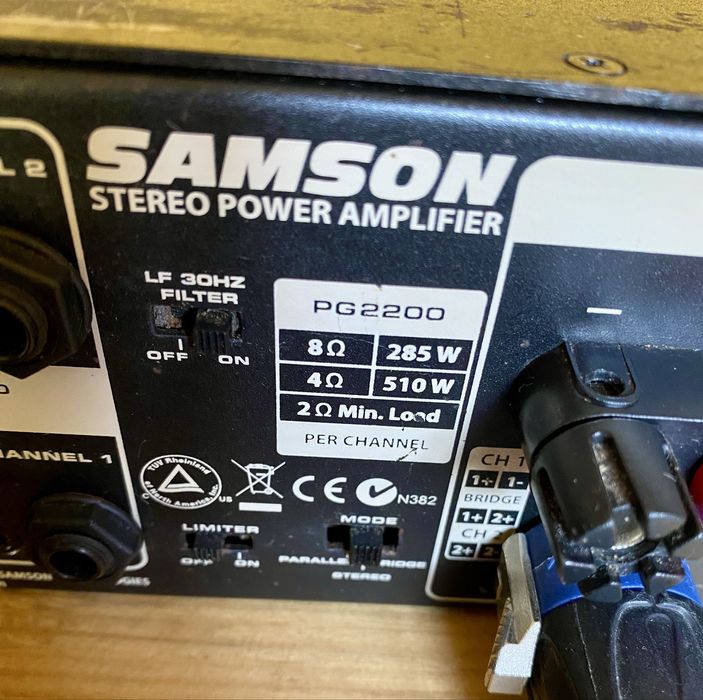 усилвател SAMSON  pg 2200