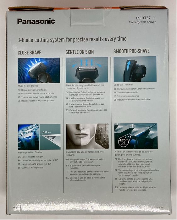 Panasonic shaver ES-RT37-K503