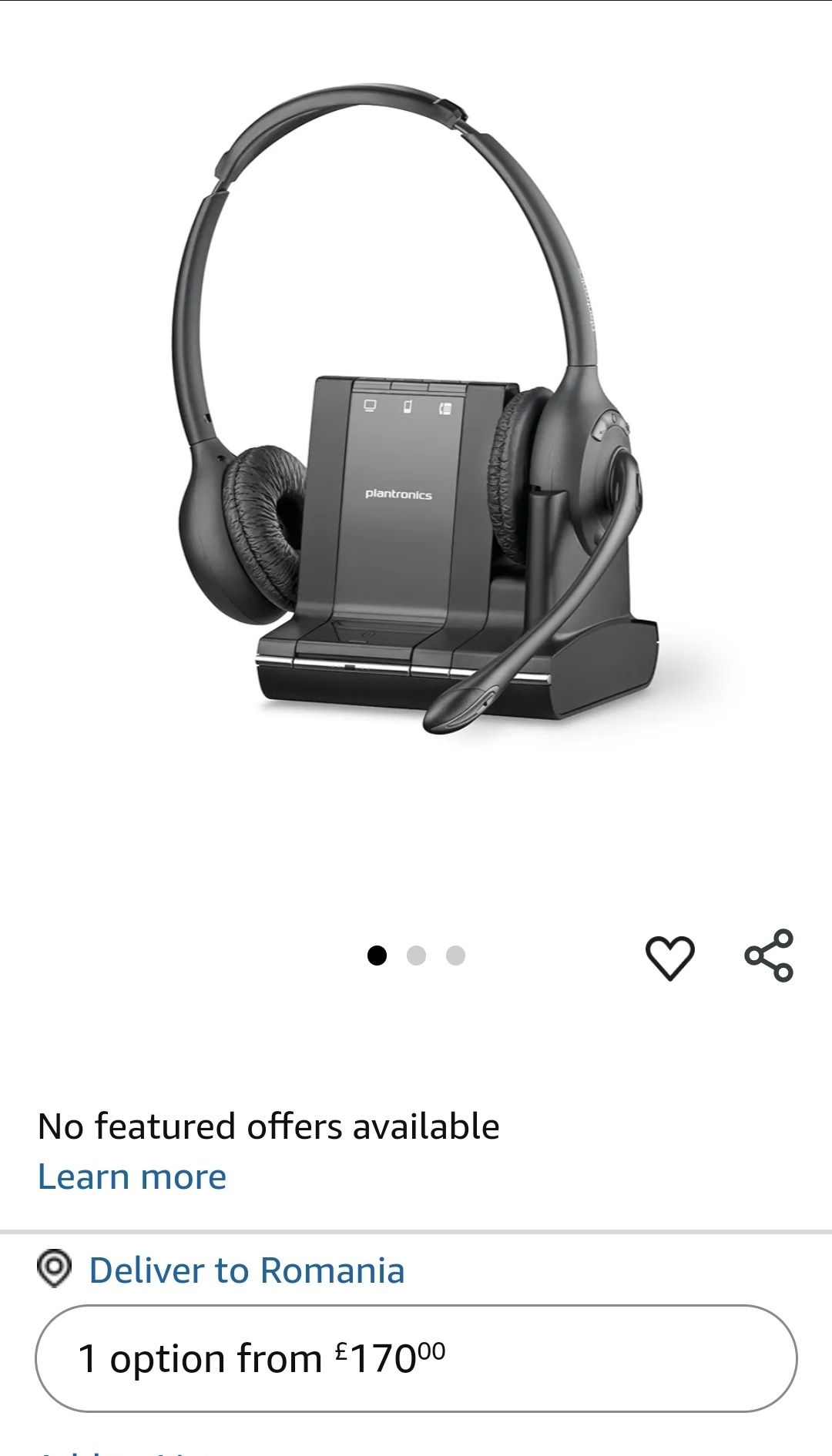Plantronics WO2A Office