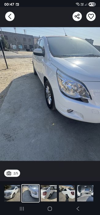 Мошина сотилади 2022 йил юрган масофаси 50 минг