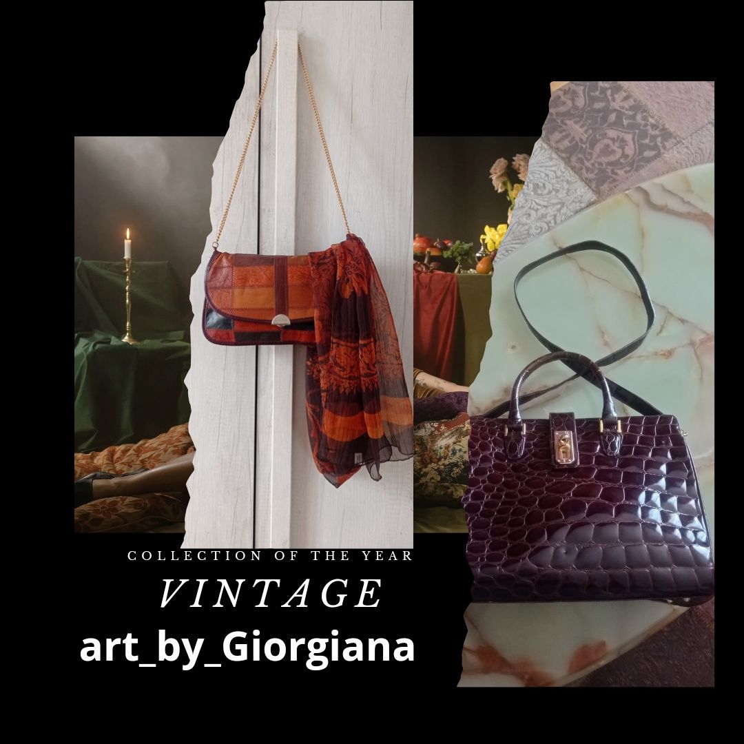 Geanta vintage, made in italy