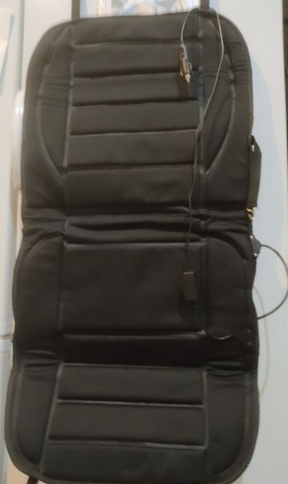 Накидка на автосиденье с подогревом от прикуривателя