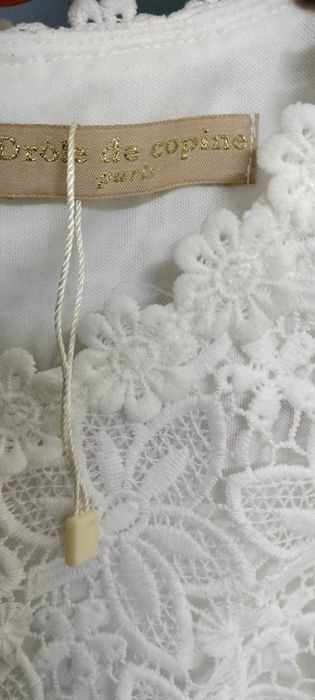 Rochie superba alba xs/s nou 70lei