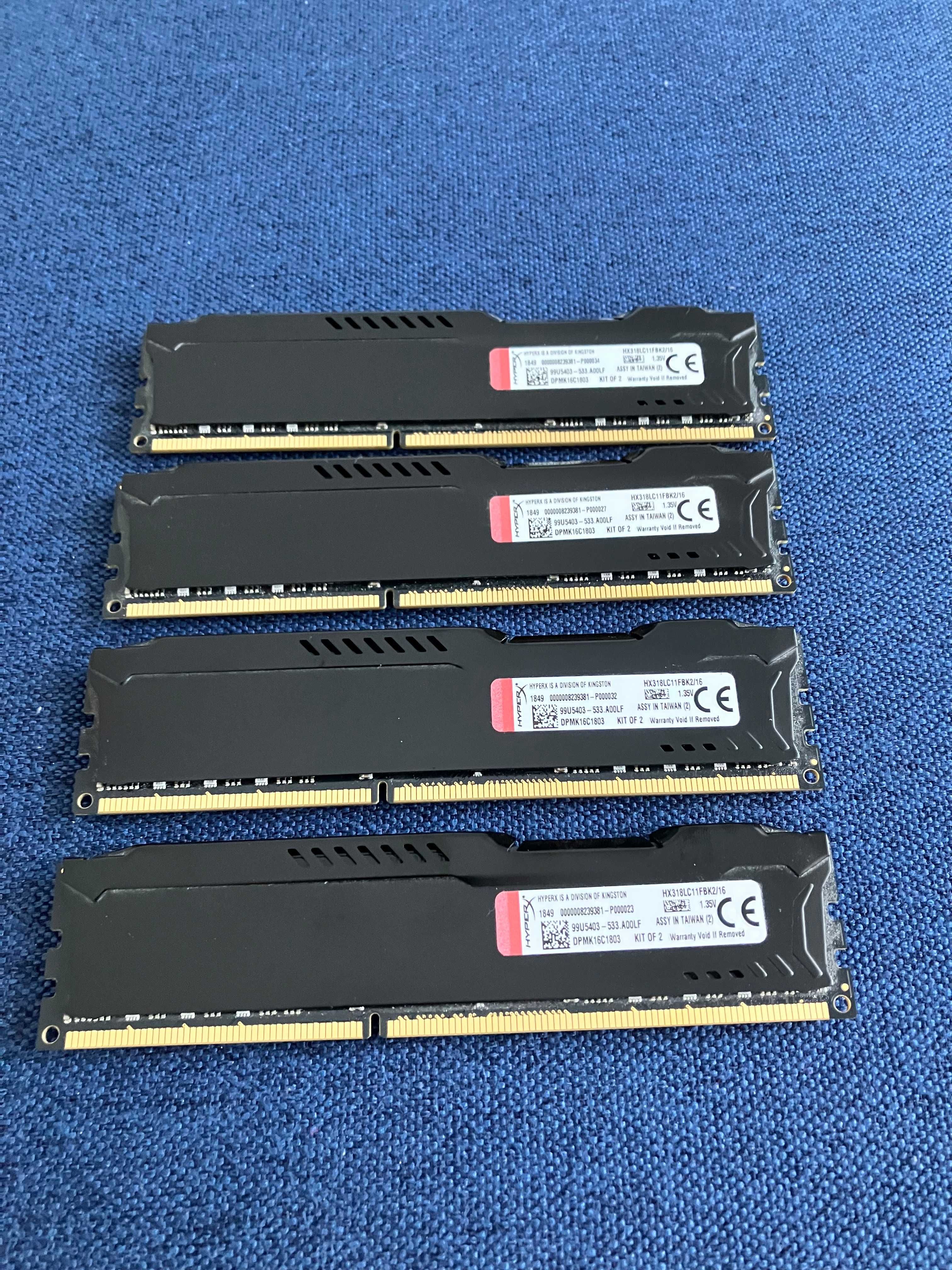 Memorii RAM HyperX Fury DDR3L 1866MHz CL11