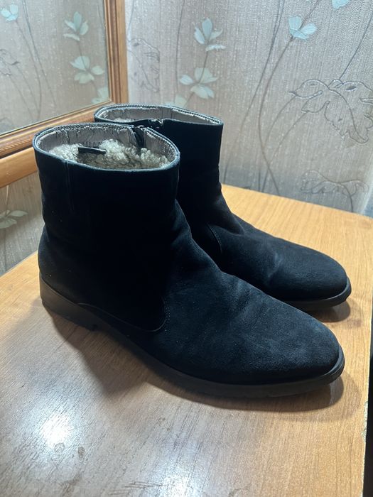 Нутральные Замшевые ботинки классические 41размер