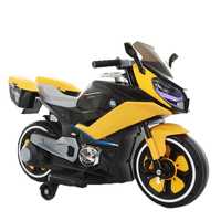 Motocicleta electrica pentru copii BJ618 70W 6V STANDARD #Galben