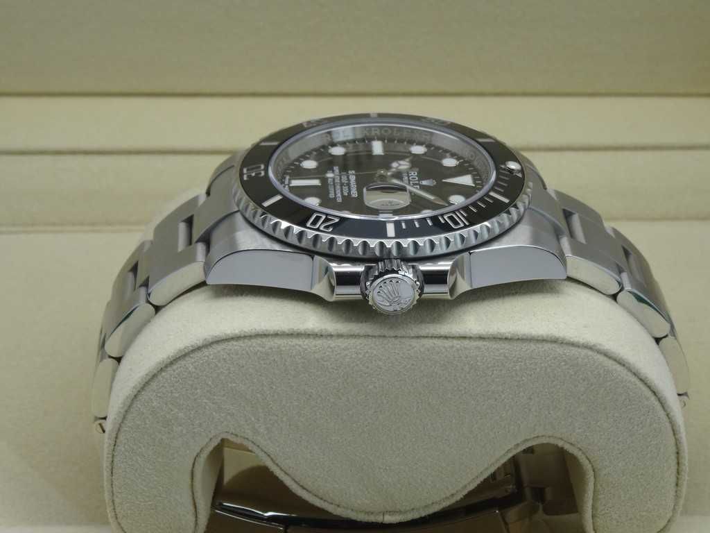 Rolex Submariner Silver-Black-Automatic New Luxury/Casual Edition