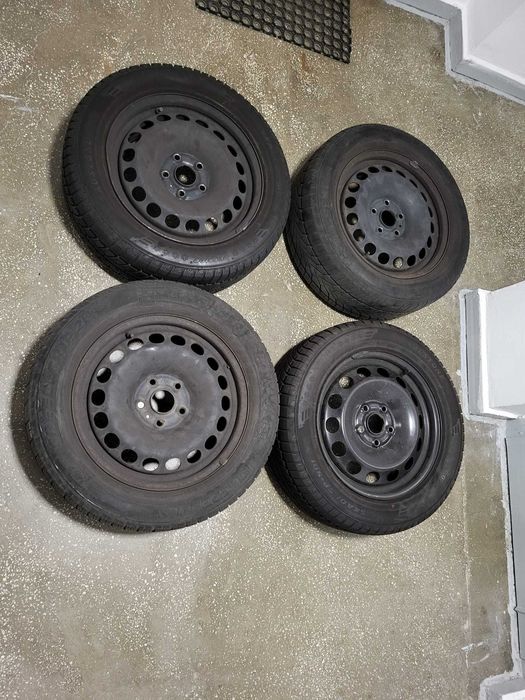 Jante r16 tabla cu cauciucuri de iarna