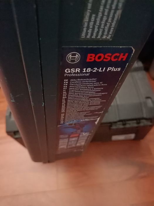 Bormașină Bosch GSR 18-2 LI Plus și GSB 18-21