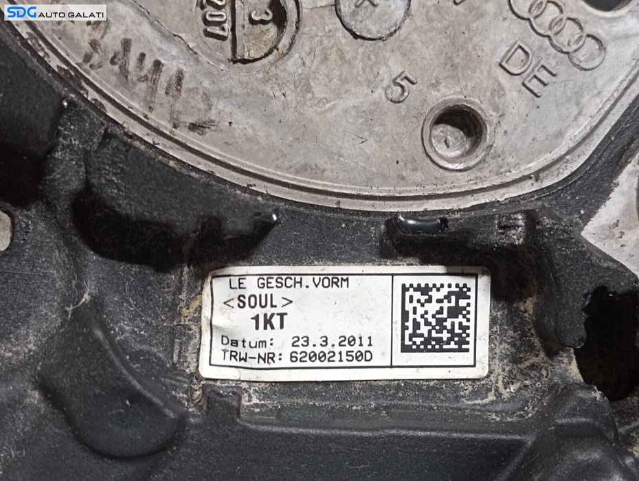 Volan Piele 4 Spite cu Comenzi FARA Airbag Audi A4 B8 2008 - 2015 Cod 8K0419091BG [M3845]