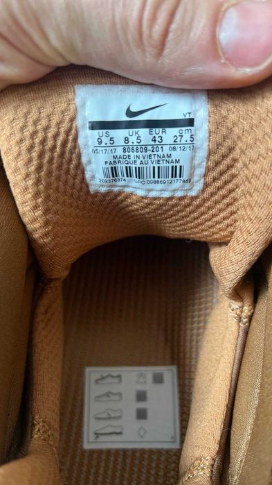 100%Оригинални NIke Air Max95 Sneakerboot-Ретро Модел в размер 42.5-43