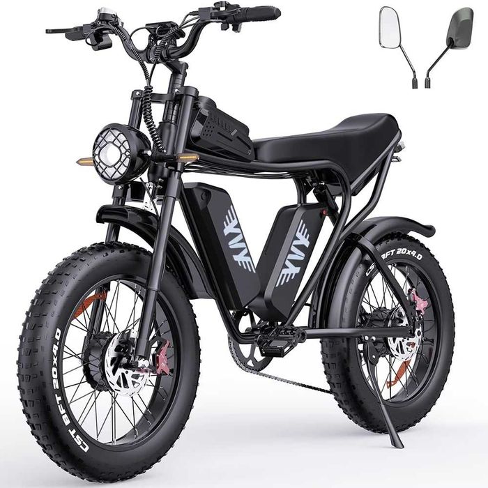 Електрически велосипед YVY C20Max (Q20 Pro) – 2000W, 40Ah, 20” Fatbike
