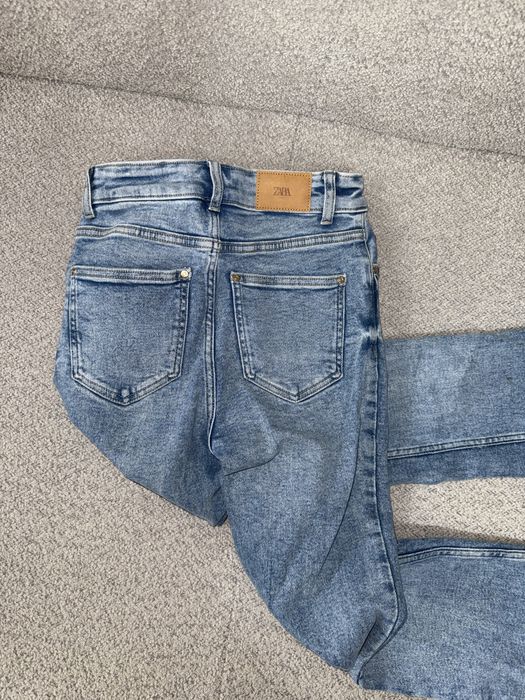 Дънки Zara зара широки/чарлстон