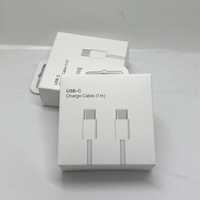 Плетено зарядно Apple Type C към Type C за iPhone 15 PLUS/PRO/PRO MAX