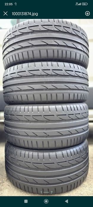 Set Anvelope Vara Bridgestone 225 45 17 și 245 40 17 Excelente