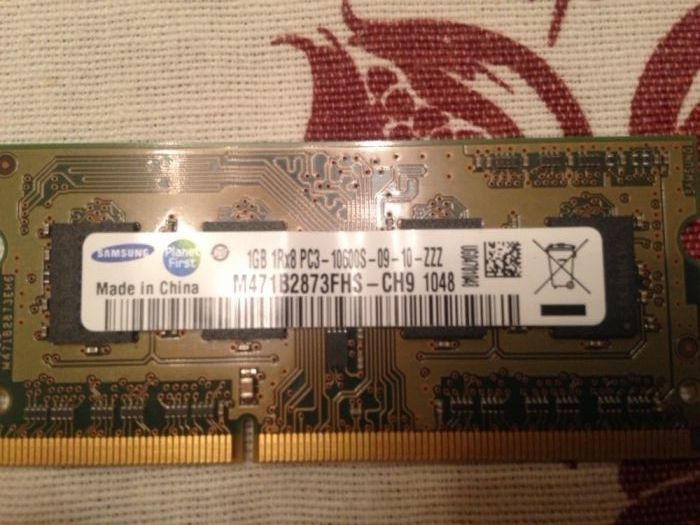 DDR3 1GB Samsung, DDR 400 256MB