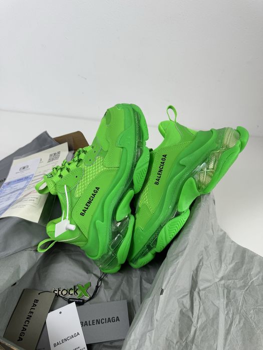 Balenciaga Triple S Neon Green 37-41