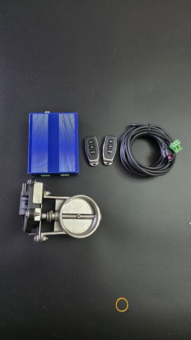 Clapeta Evacuare Electrica Inox  – Sunet Reglabil cu Telecomanda,