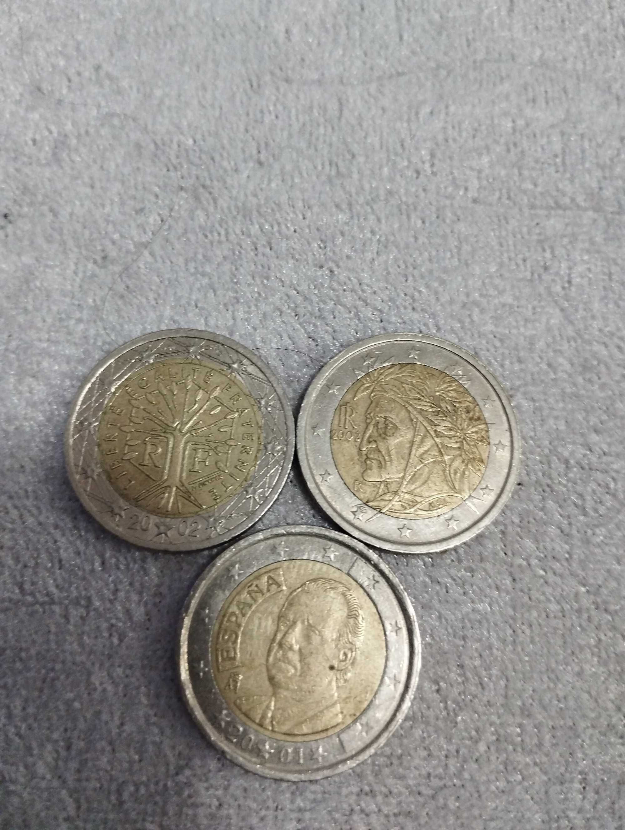 Три монети от 2 Euro