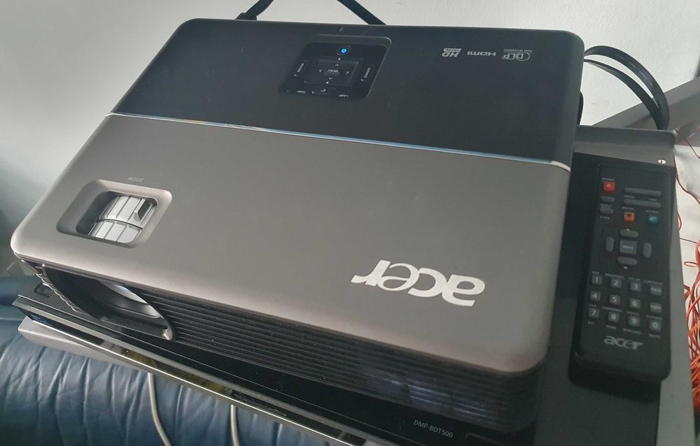 Acer P 5370W videoproiector DLP HDMI Texas instruments proiector filme