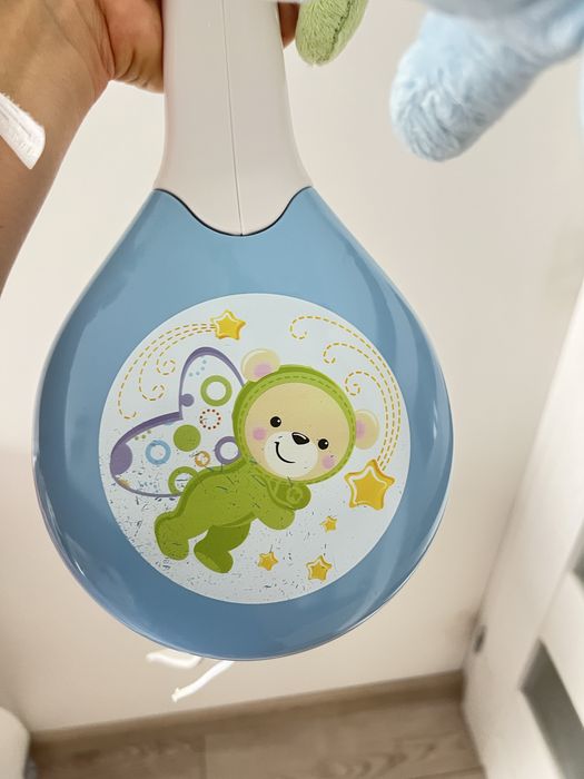 Музикална въртележка за кошара Fisher Price - Мечета и пеперуди