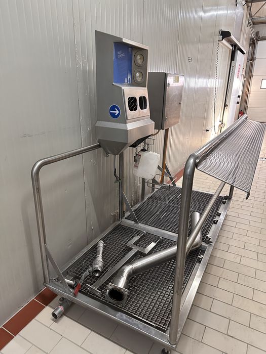 Stație automată de dezinfectare mâini, inox, profesional