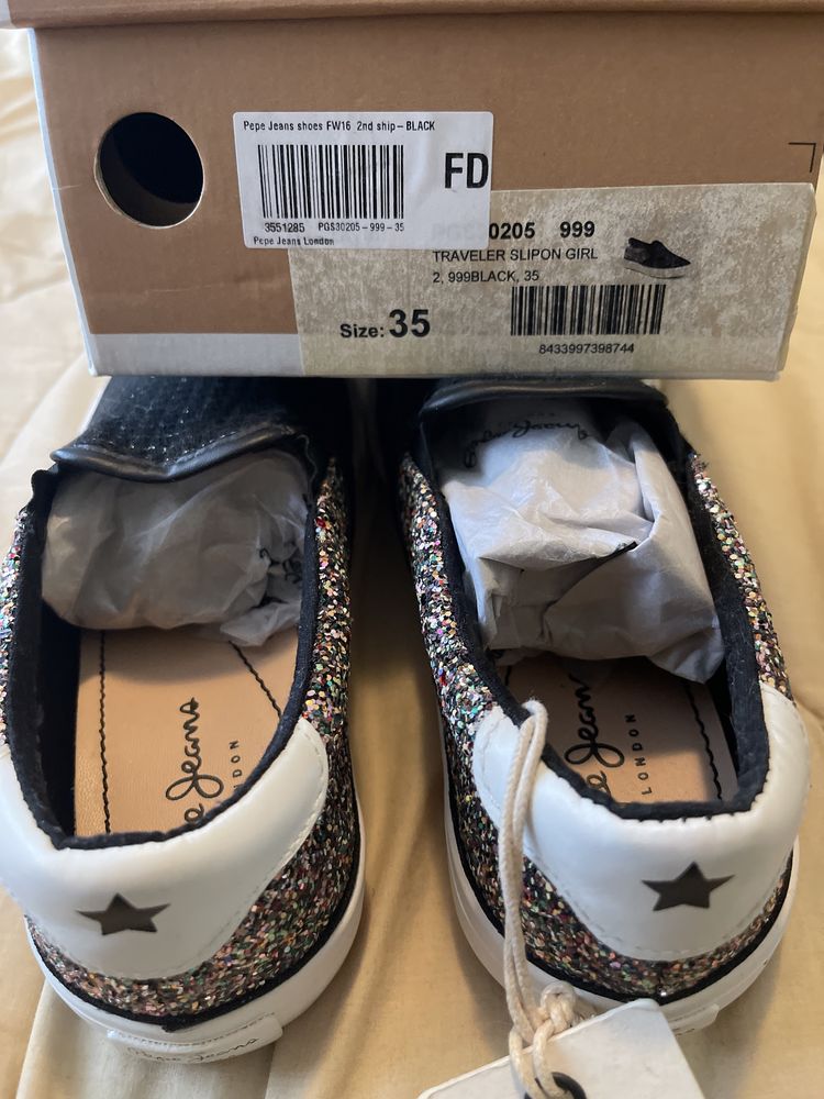 PepeJeans London  tenisi/ espadrila nr 35