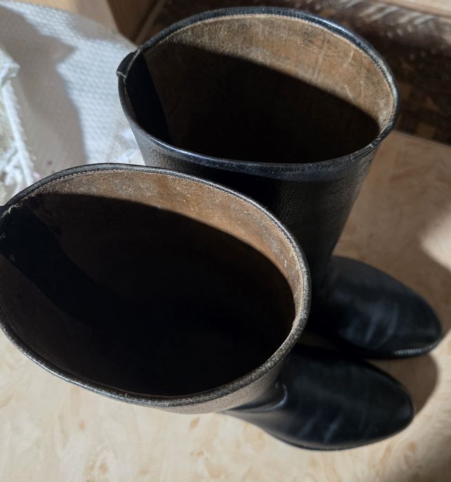 Cizme înalte bărbătești,pretabil și pentru costum popular