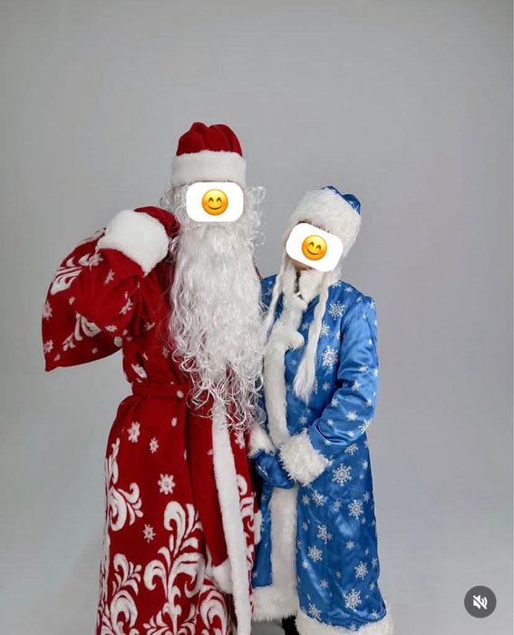 Продаются костюмы деда мороза и снегурочки