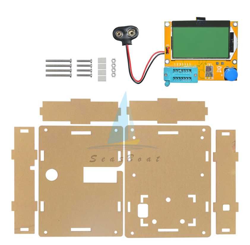 ESR LCR-T4, ESR тестер, транзистор тестер. Новый в корпусе.