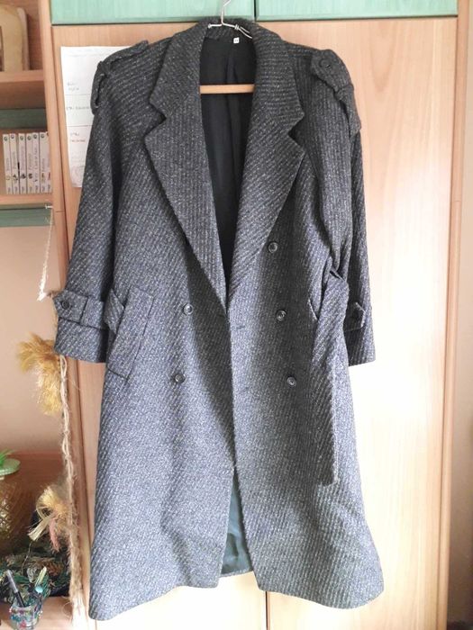 Palton barbatesc clasic elegant iarna 75% lana